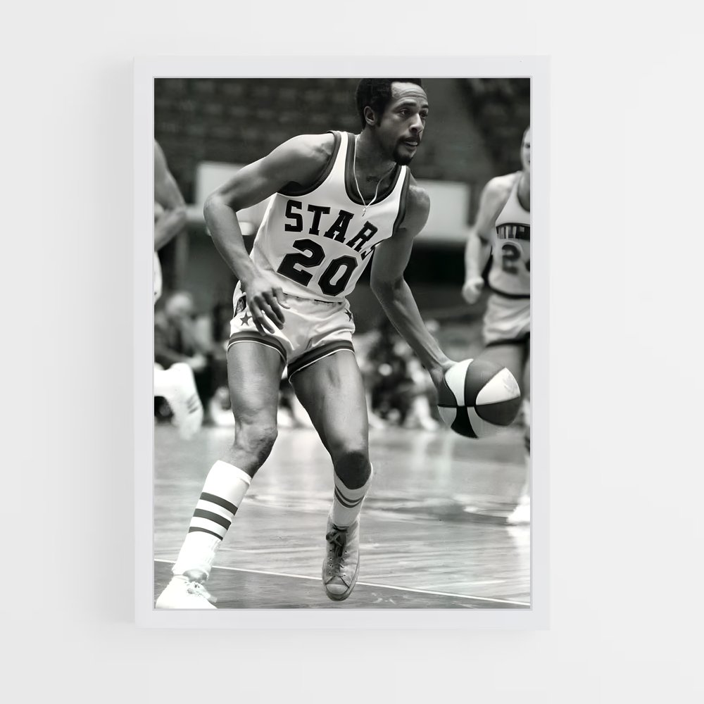 Poster Donnie freeman – affiche Basketball (vue 3)